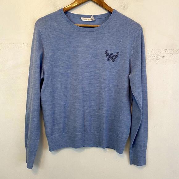 Peter Millar Sweaters - PETER MILLAR light blue merino wool sweater